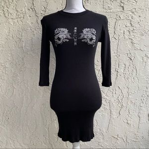 Ribbed Dragon Dress